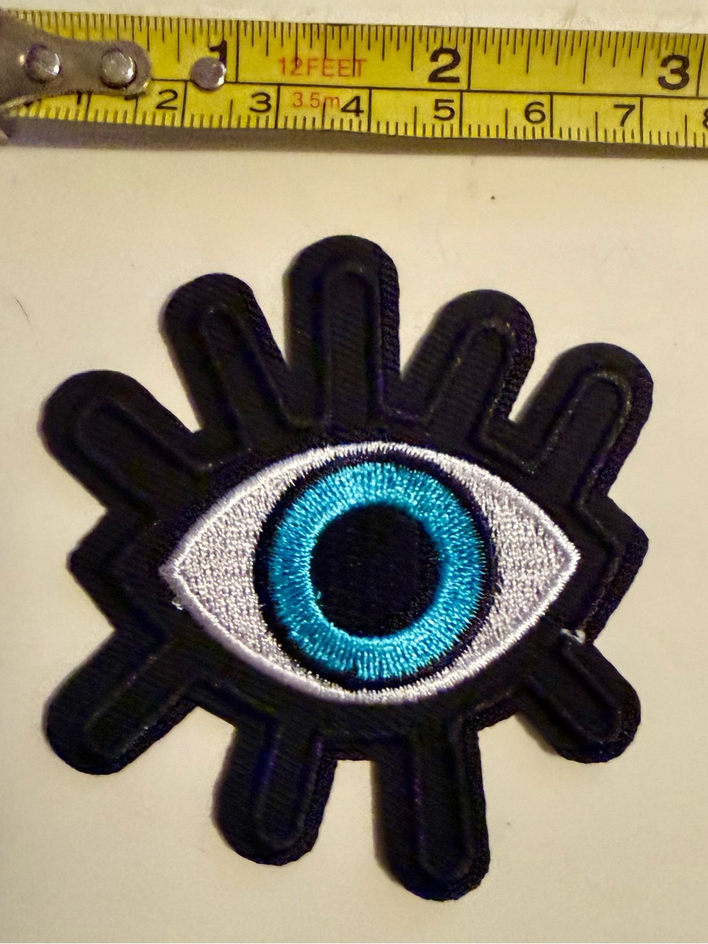 Blue Eye Embroidered Patch - Kids Accessories